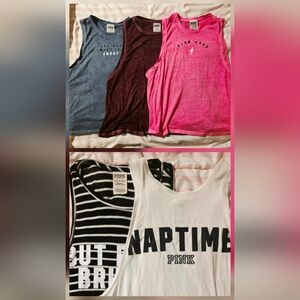 Bundle of Victoria's Secret Gym Tops: Size XS